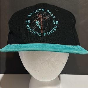 Vintage Grants Pass Pacific Power Snapback Hat
